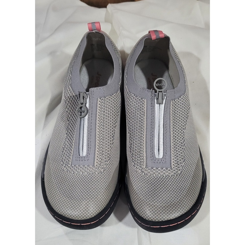 Jsport Womens Halden Sneaker Allterra Traction Gray Size 9M